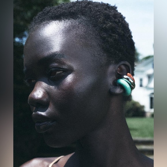 Zara Resin Ear Cuffs - Picture 2 of 3